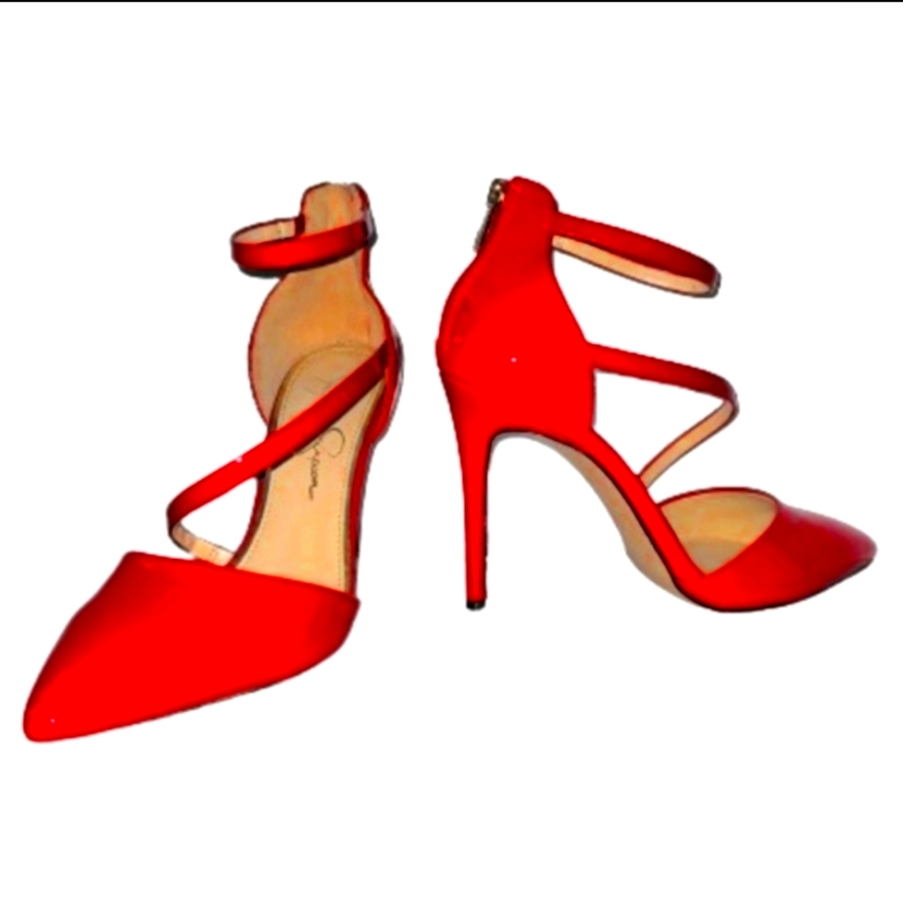 Red high heels